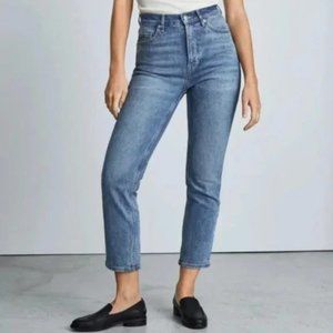 EVERLANE The Original Cheeky Straight Jean Medium Wash {3L15}